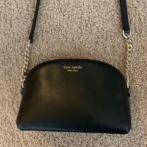 Kate Spade Black and Gold Crossbody Bag